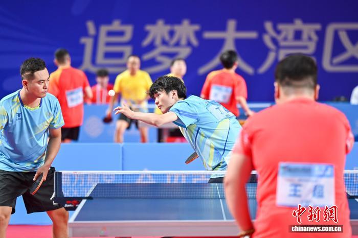 广州体育馆开启残障人士与特殊奥林匹克乒乓球