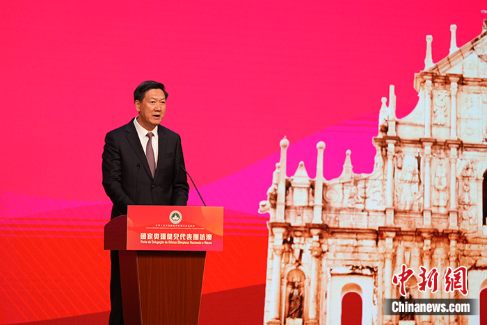 澳门特区政府举办欢迎会与晚宴 迎接内地奥运健